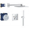 Душевой комплект Grohe Rainshower Grohtherm SmartControl 34706000
