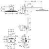 Душевой комплект Grohe Rainshower Grohtherm SmartControl 34706000