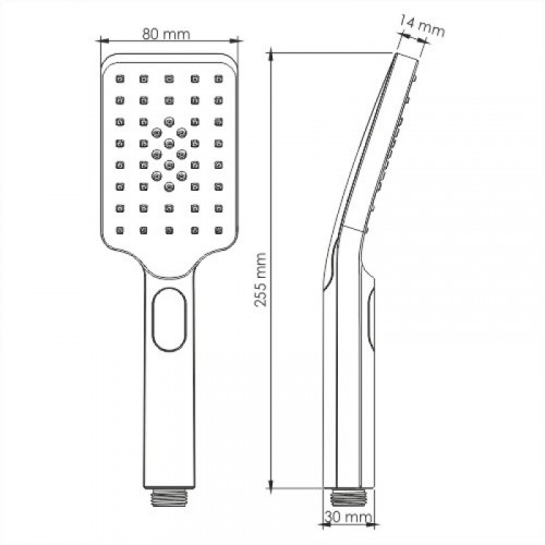 WasserKRAFT A126 Лейка 3-функциональная 9062556