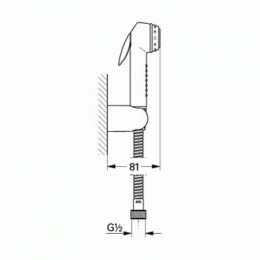Гигиенический душ Grohe Tempesta-F 27812IL1