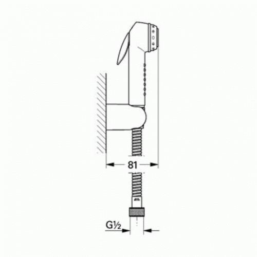 Гигиенический душ Grohe Tempesta-F 27812IL1