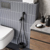 Гигиенический душ WasserKRAFT A70638 черный матовый