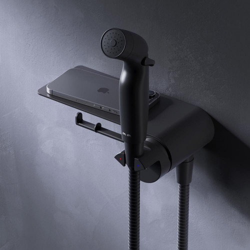 Гигиенический душ Am.Pm Func F0H8F922 черный матовый