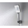 WasserKRAFT A16590 Встраиваемый комплект для душа с верхней душевой насадкой и лейкой