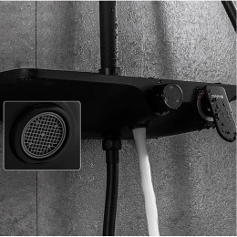 Душевая система Gappo G2495-5 черный матовый