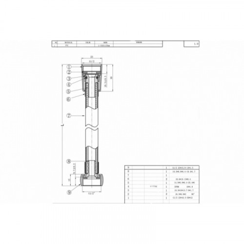 Душевой шланг Bravat P7231N-RUS