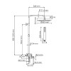 Душевая система WasserKRAFT A174.160.217.CB черный
