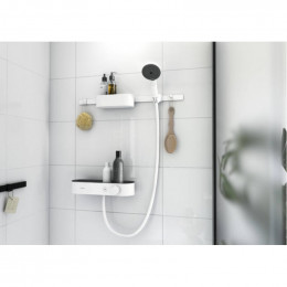 Душевой гарнитур Hansgrohe WallStoris 24250700 с термостатом белый