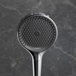 Ручной душ Hansgrohe Rainfinity 130 3jet 26865700 EcoSmart, белый матовый