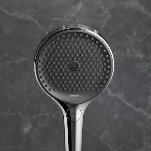 Ручной душ Hansgrohe Rainfinity 130 3jet 26865700 EcoSmart, белый матовый