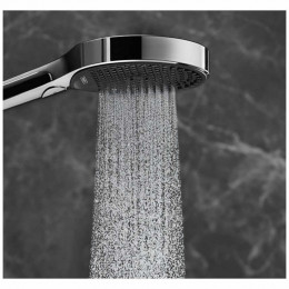 Ручной душ Hansgrohe Rainfinity 130 3jet 26865700 EcoSmart, белый матовый