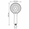 Комплект для душа WasserKRAFT A71207 золото