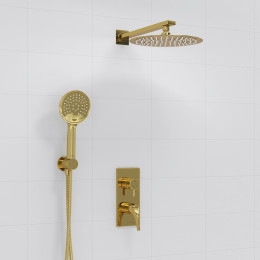 Комплект для душа WasserKRAFT A71207 золото