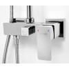 A17702 Душевой комплект WasserKRAFT со смесителем для душа, 80/115 x 54,2 см
