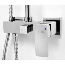 A17702 Душевой комплект WasserKRAFT со смесителем для душа, 80/115 x 54,2 см