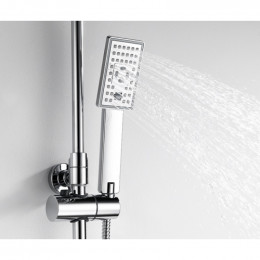 A17702 Душевой комплект WasserKRAFT со смесителем для душа, 80/115 x 54,2 см