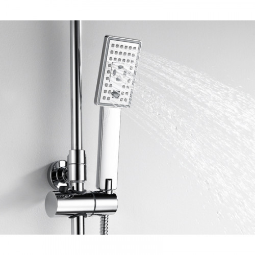 A17702 Душевой комплект WasserKRAFT со смесителем для душа, 80/115 x 54,2 см