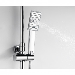 A17702 Душевой комплект WasserKRAFT со смесителем для душа, 80/115 x 54,2 см
