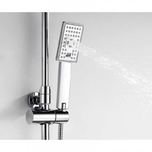 A17702 Душевой комплект WasserKRAFT со смесителем для душа, 80/115 x 54,2 см
