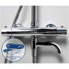 WasserKRAFT A18801 Thermo Душевой комплект с термостатическим смесителем