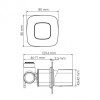 Душевая система WasserKRAFT A9151.219.162 черный