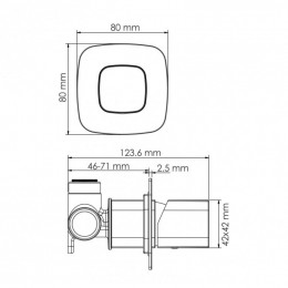 Душевая система WasserKRAFT A9151.219.162 черный