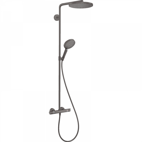 Душевая система Hansgrohe Raindance Select S 240 PowderRain 1jet Showerpipe 27633340, черный хром