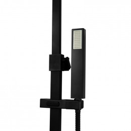 Душевая система BelBagno Luce LUC-VSCM-NERO черный матовый