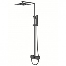 Душевая система BelBagno Luce LUC-VSCM-NERO черный матовый