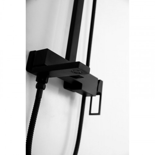 Душевая система BelBagno Luce LUC-VSCM-NERO черный матовый