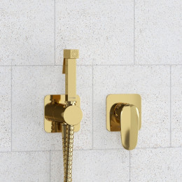 Комплект для биде WasserKraft A2151.280.238.216 золото