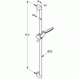 Душевой гарнитур Kludi Freshline 6784005-00 хром