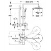 Душевая система Grohe Power&Soul 190 27913000