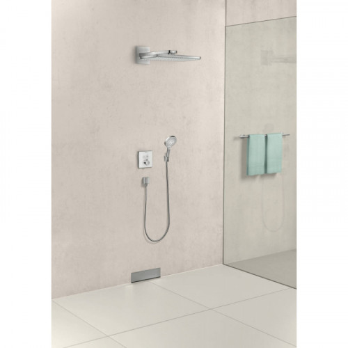 Шланговое подсоединение Hansgrohe Fixfit Square 26455140, бронза матовый