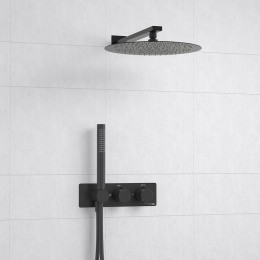 Комплект для ванны WasserKRAFT A16160 Thermo черный