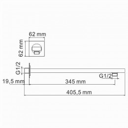 Комплект для ванны WasserKRAFT A16160 Thermo черный