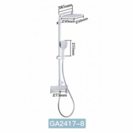 Душевая система Gappo Futura G2417-8 белый/хром