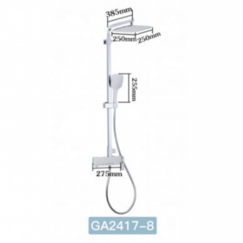 Душевая система Gappo Futura G2417-8 белый/хром