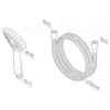 Душевой гарнитур Am.Pm Gem F0119000 хром