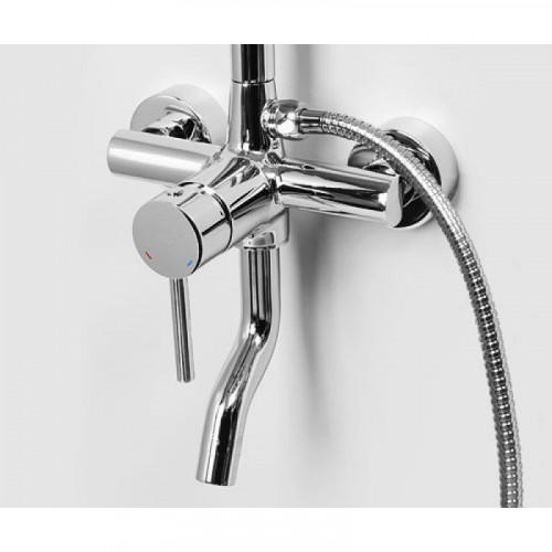 Душевая система WasserKRAFT A14401 со смесителем для ванны