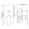 Комплект для душа WasserKRAFT A66209 черный