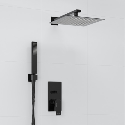 Комплект для душа WasserKRAFT A66209 черный