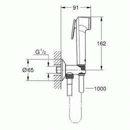 Гигиенический душ Grohe Tempesta-F Trigger Spray 26358000