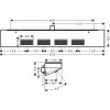 Боковой душ Hansgrohe Rainfinity 500 26243700 белый