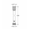 Душевой шланг Grohe Relexaflex 45971001