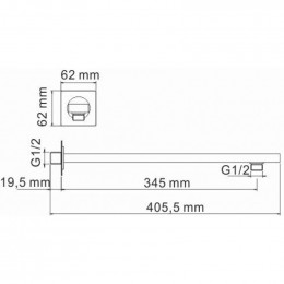 Комплект для душа WasserKRAFT A9151.264.219.162.327.242.217 черный