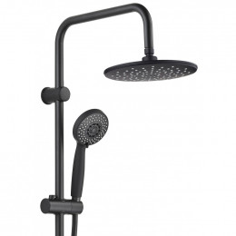 Душевая система Aquanet Passion R AF300-70-R-B черный матовый 261836