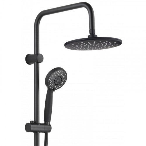 Душевая система Aquanet Passion R AF300-70-R-B черный матовый 261836