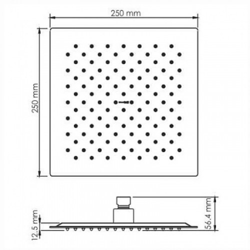 Комплект для душа WasserKRAFT A9551.266.146.254.328.156.155 белый