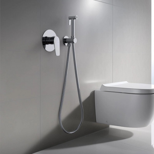 Гигиенический душ со смесителем Aquatek Бетта AQ1119CR хром